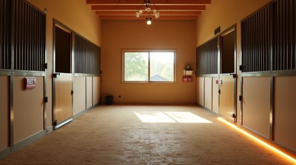 Optimiser le confort des box avec des tapis pour chevaux