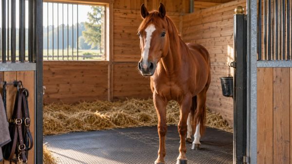 Top 5 tapis pour chevaux pour améliorer le confort des box